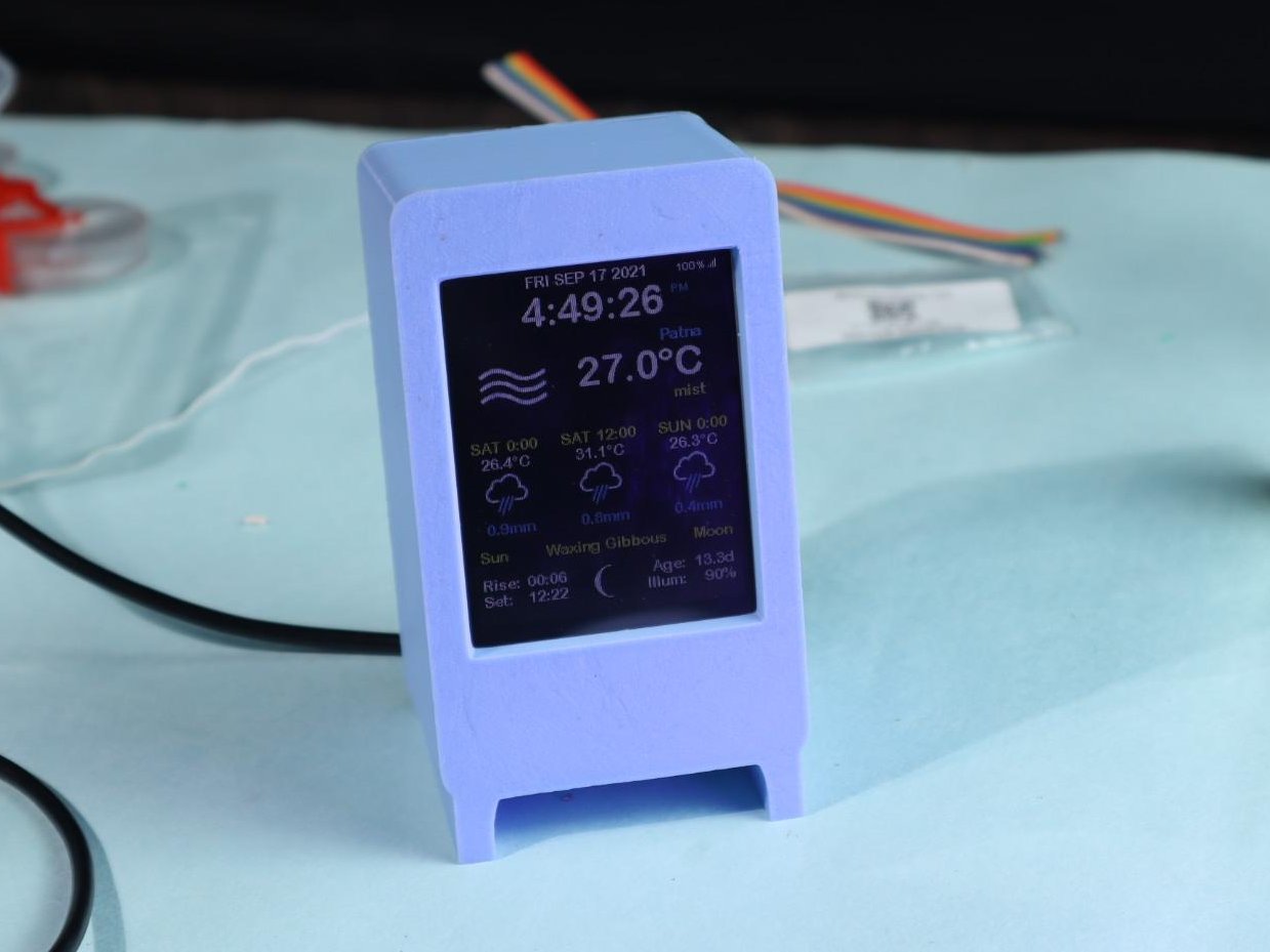 DIY Simple Weather Station Hackster.io