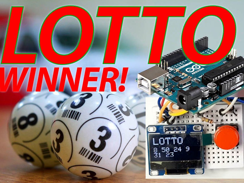 Arduino Lotto Random Number Generator Hackster.io