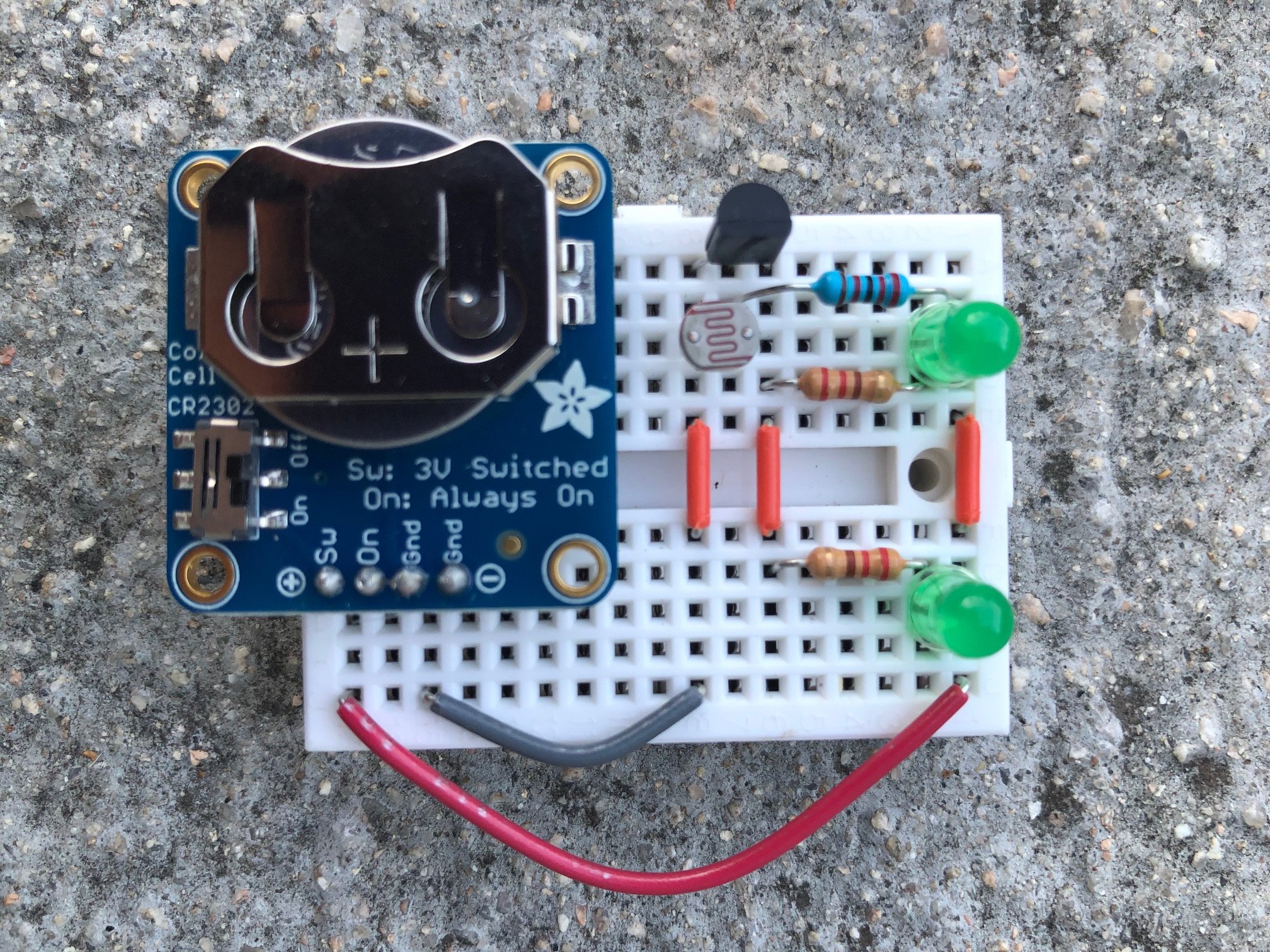 BiteSized Breadboards Light Sensor Hackster.io