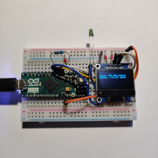 Shutter Speed Tester for Film Cameras Arduino Project Hub