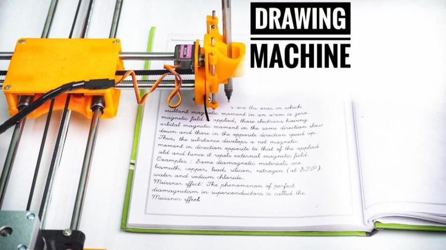 Make DIY Homework Writing Machine at Home Hackster.io