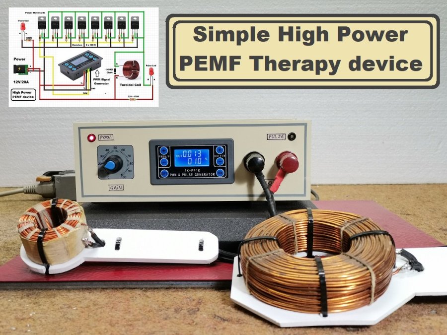 Simple to build High Power PEMF Therapy Device Hackster.io