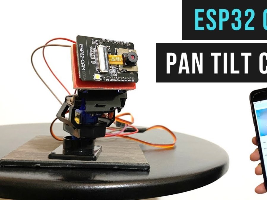 DIY Pan Tilt Control Using Servos for ESP32 Cam ! Arduino Project Hub
