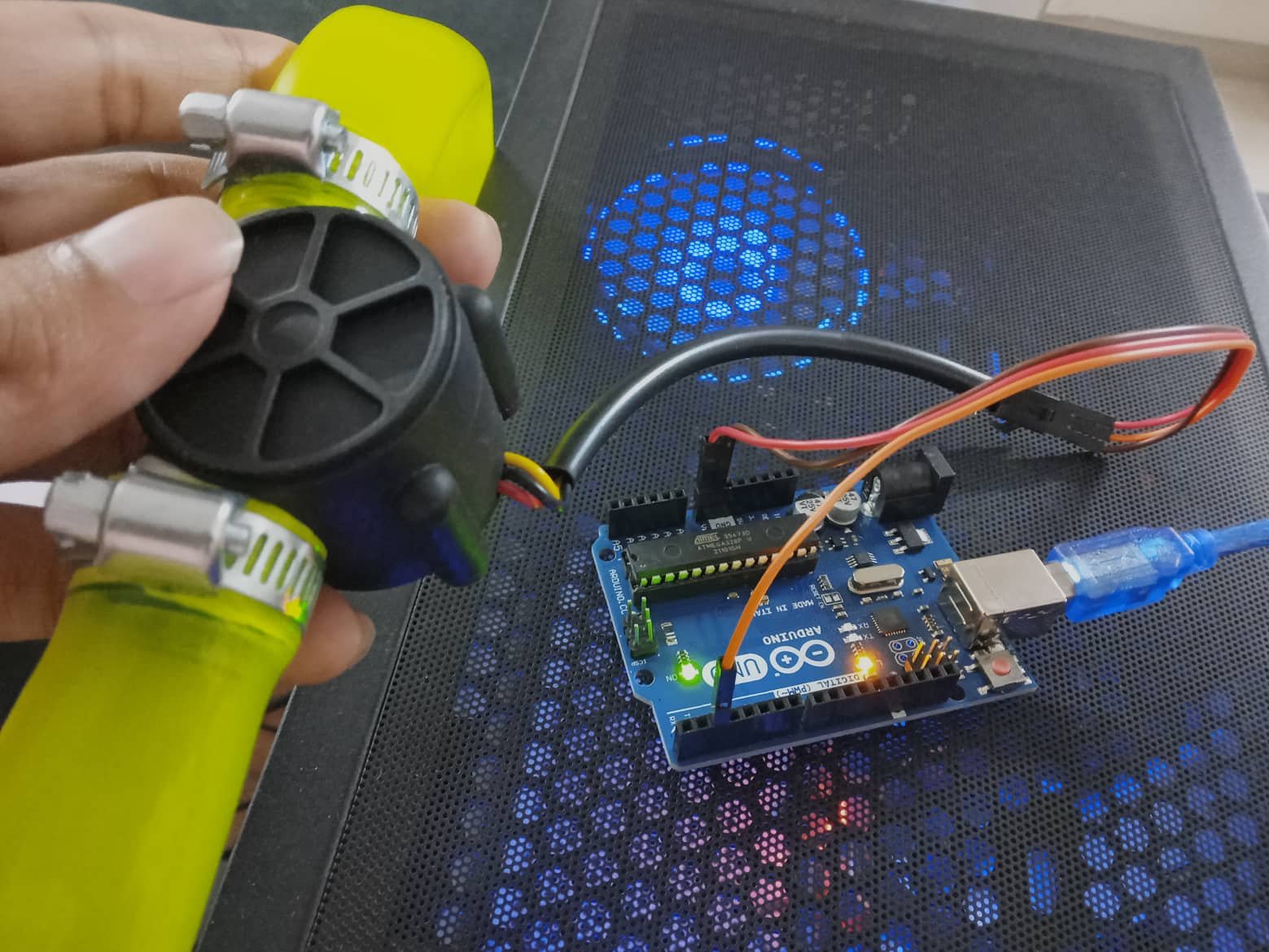YFS201 Water Flow Sensor and Arduino Sheekar Banerjee Hackster.io