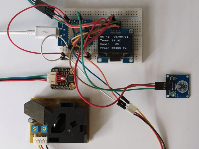ESP8266 Weather Station v2 Hackster.io