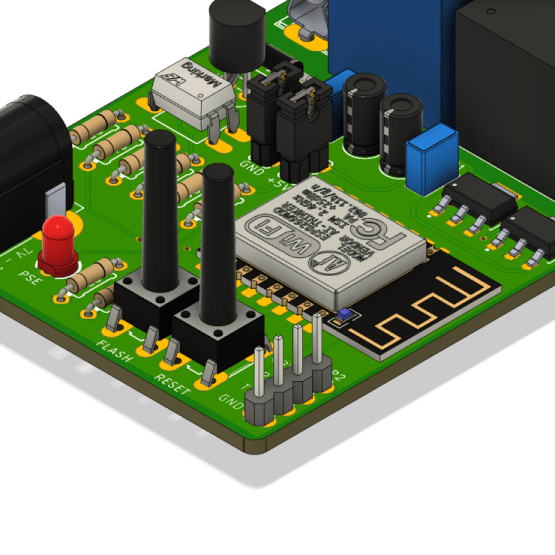 Wifi IoT ESP8266 Relay Board Schematic – PCB HERO