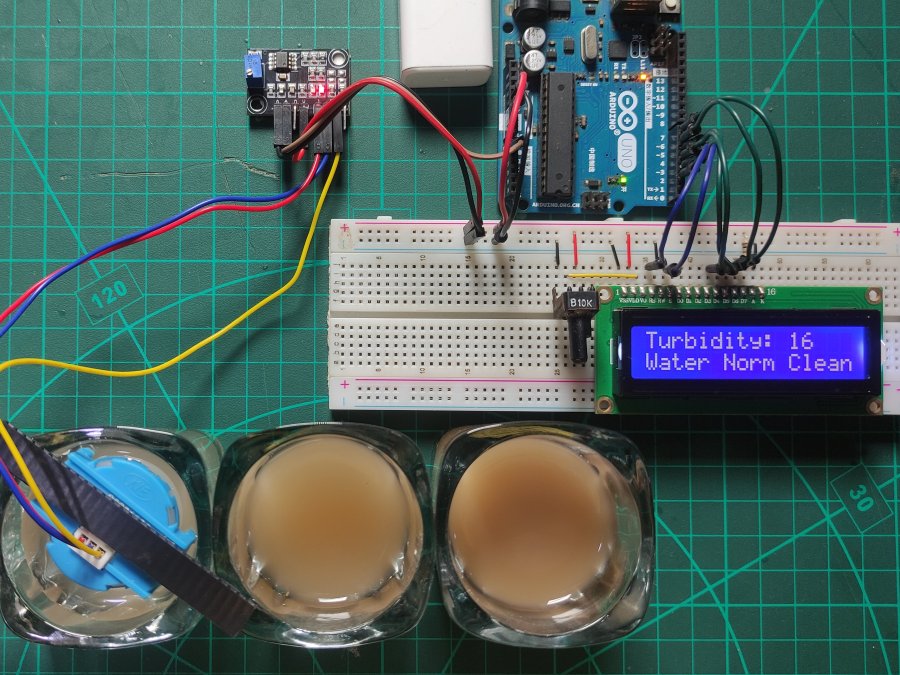 Determine Water Quality using Arduino and Turbidity Sensor Arduino