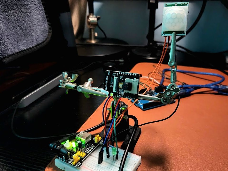ESP32CAM with PIR motion sensor PLUS Telegram? Hackster.io