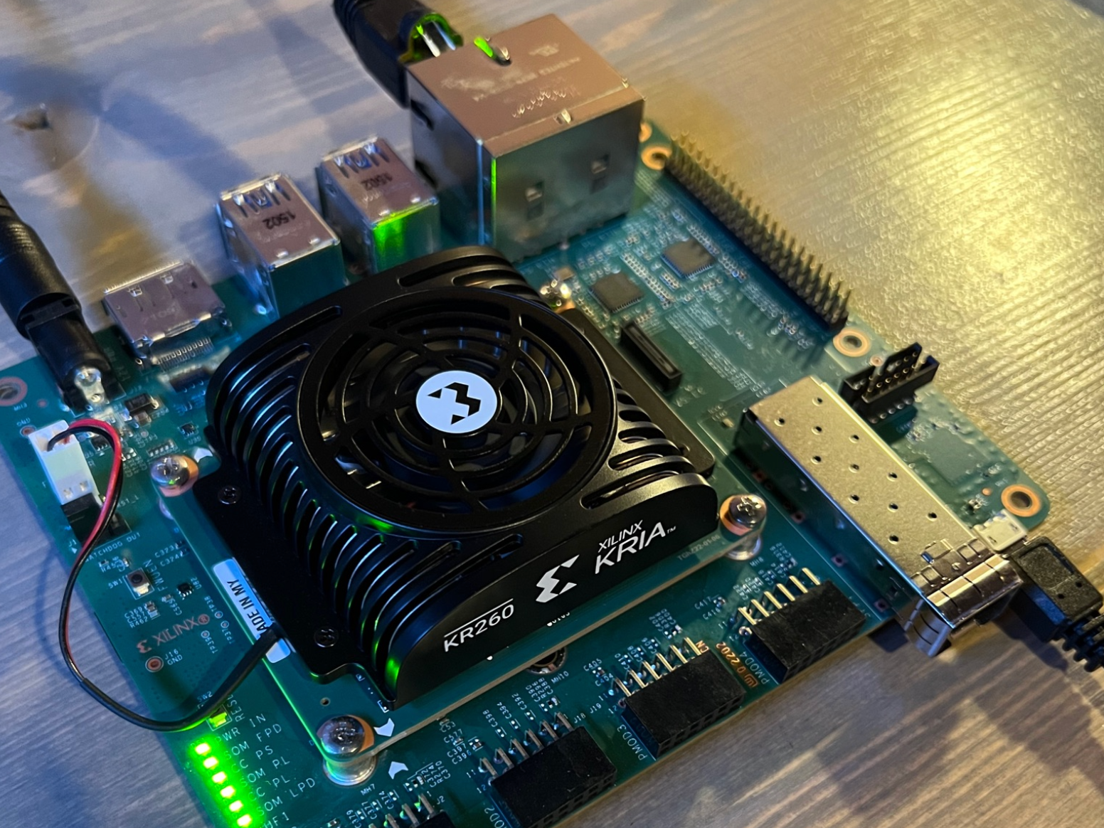 Getting Started with the Kria KR260 in PetaLinux 2022.1 - Hackster.io