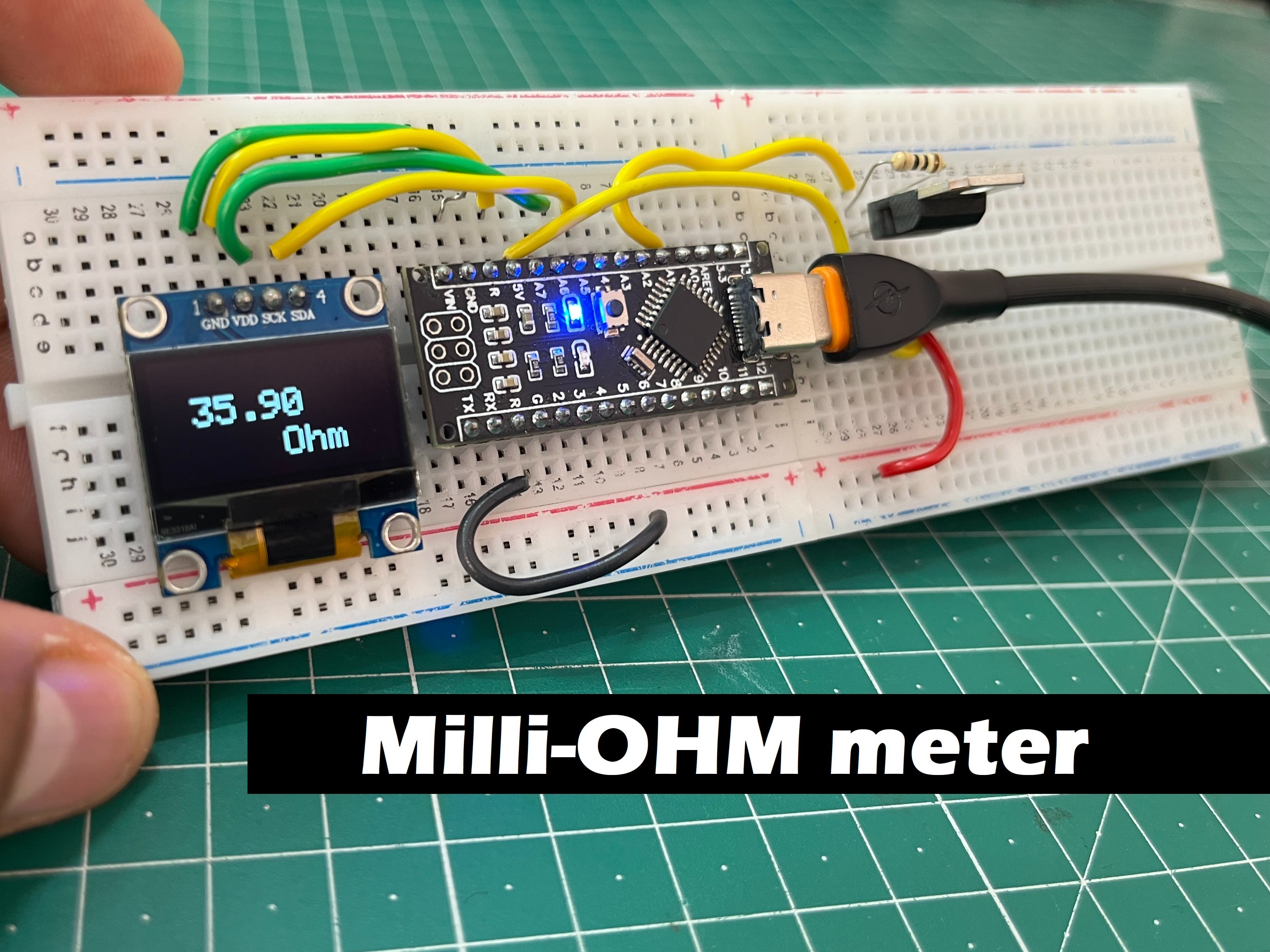 Milliohm meter theory and project - Hackster.io