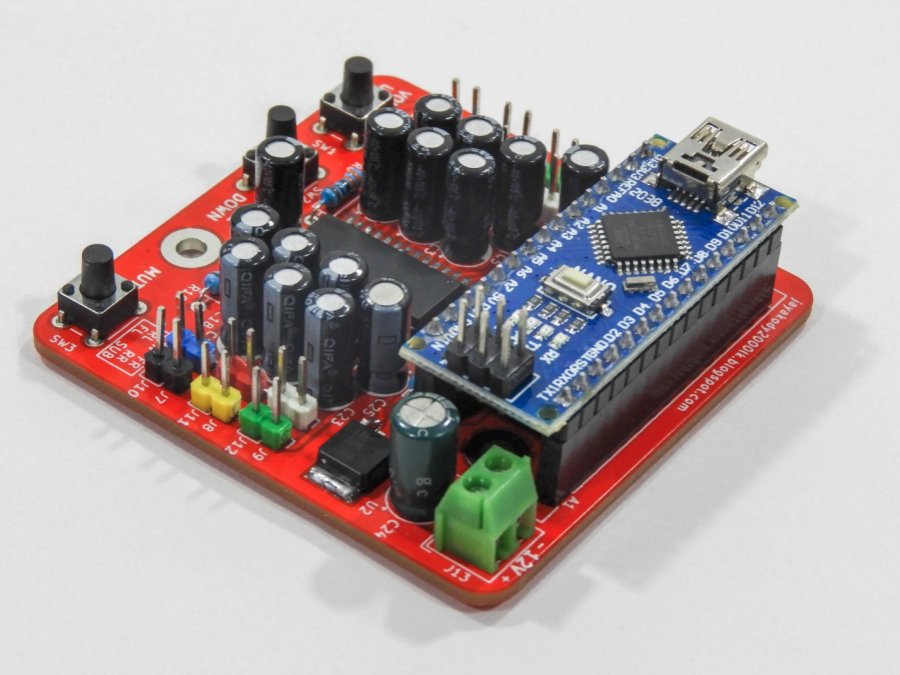 5.1 channel analog audio processor Arduino Maker Pro