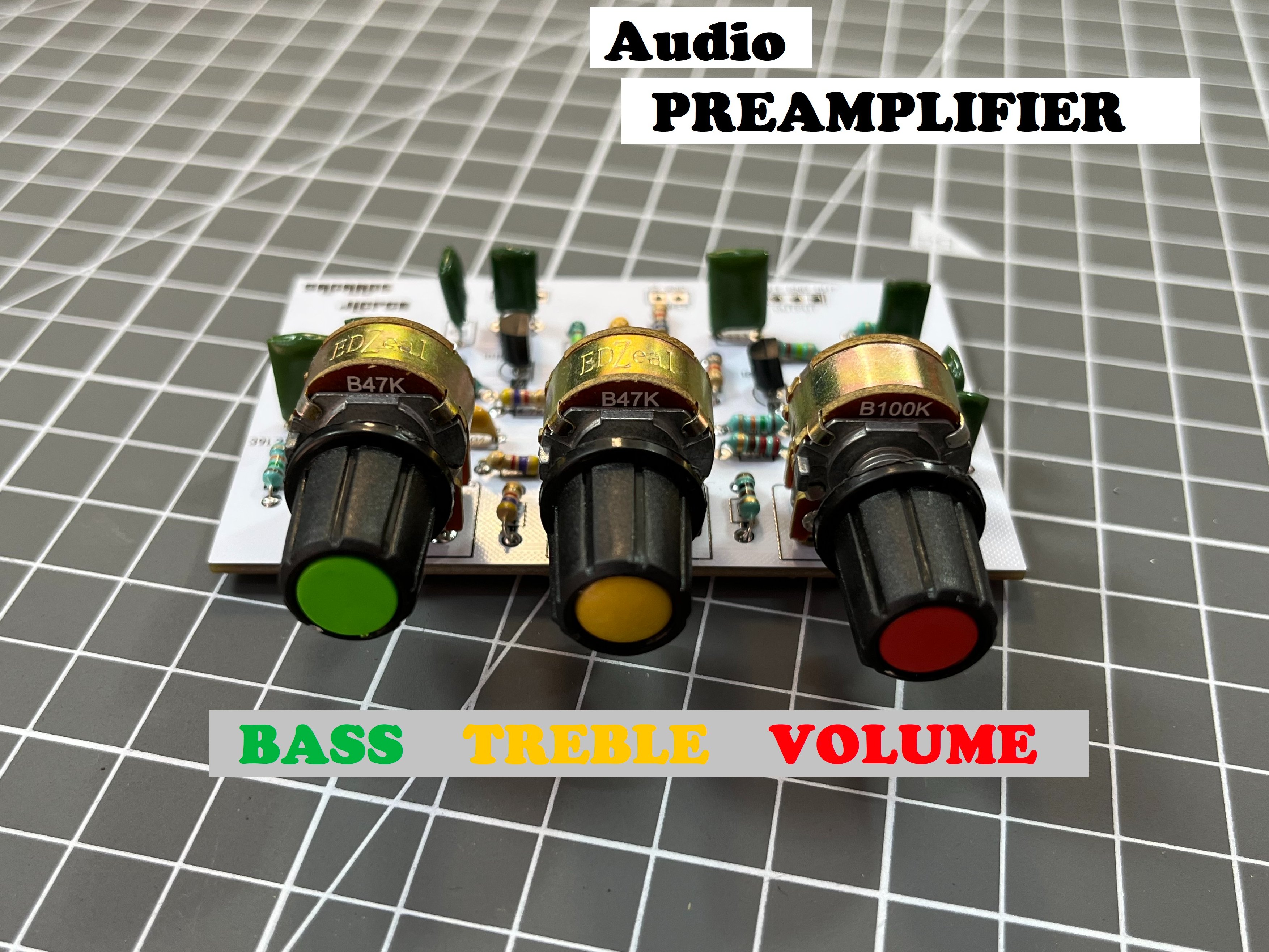 The Real Audio Preamplifier DIY Hackster.io