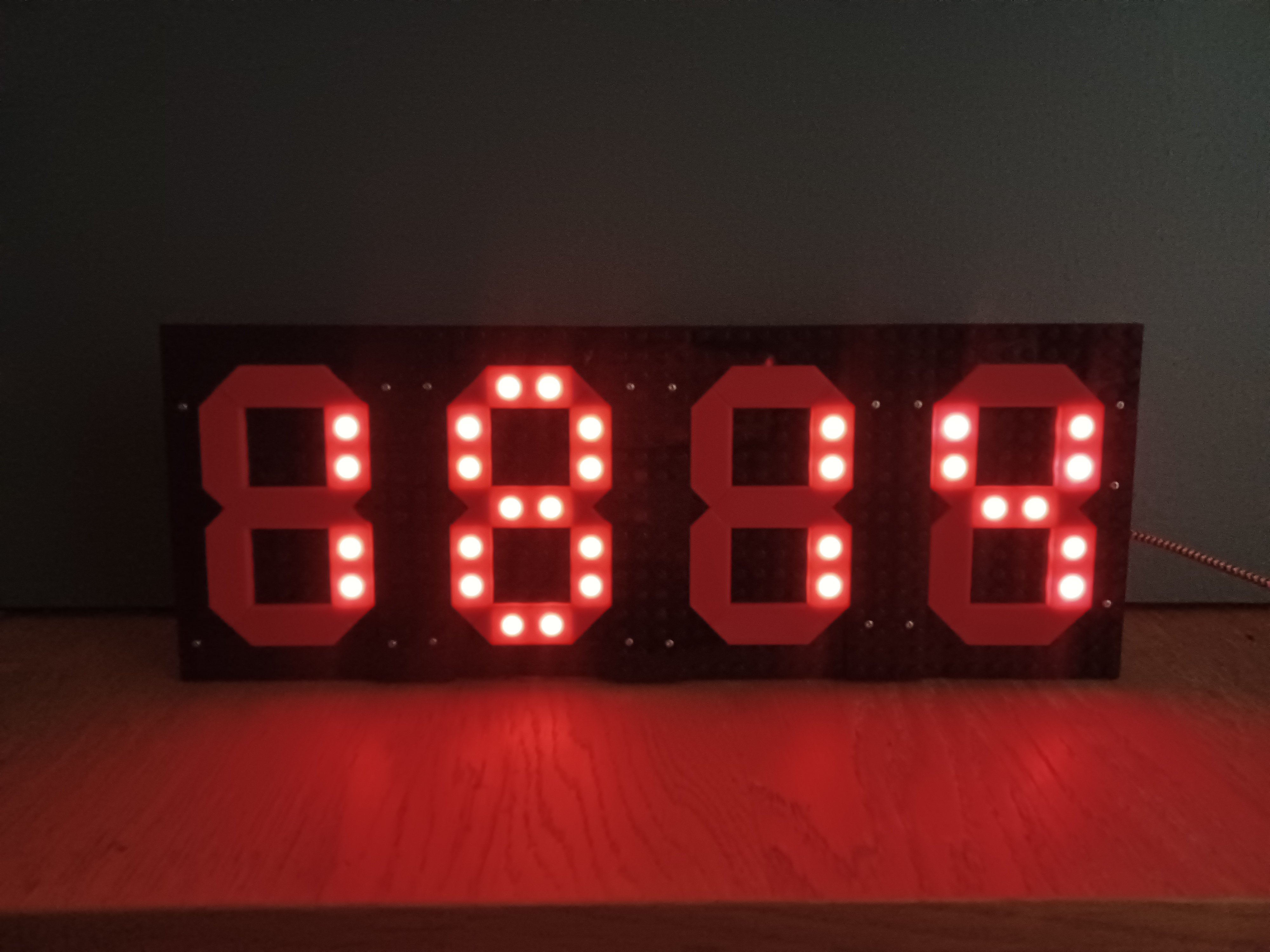 Modular Display Clock Hackster.io