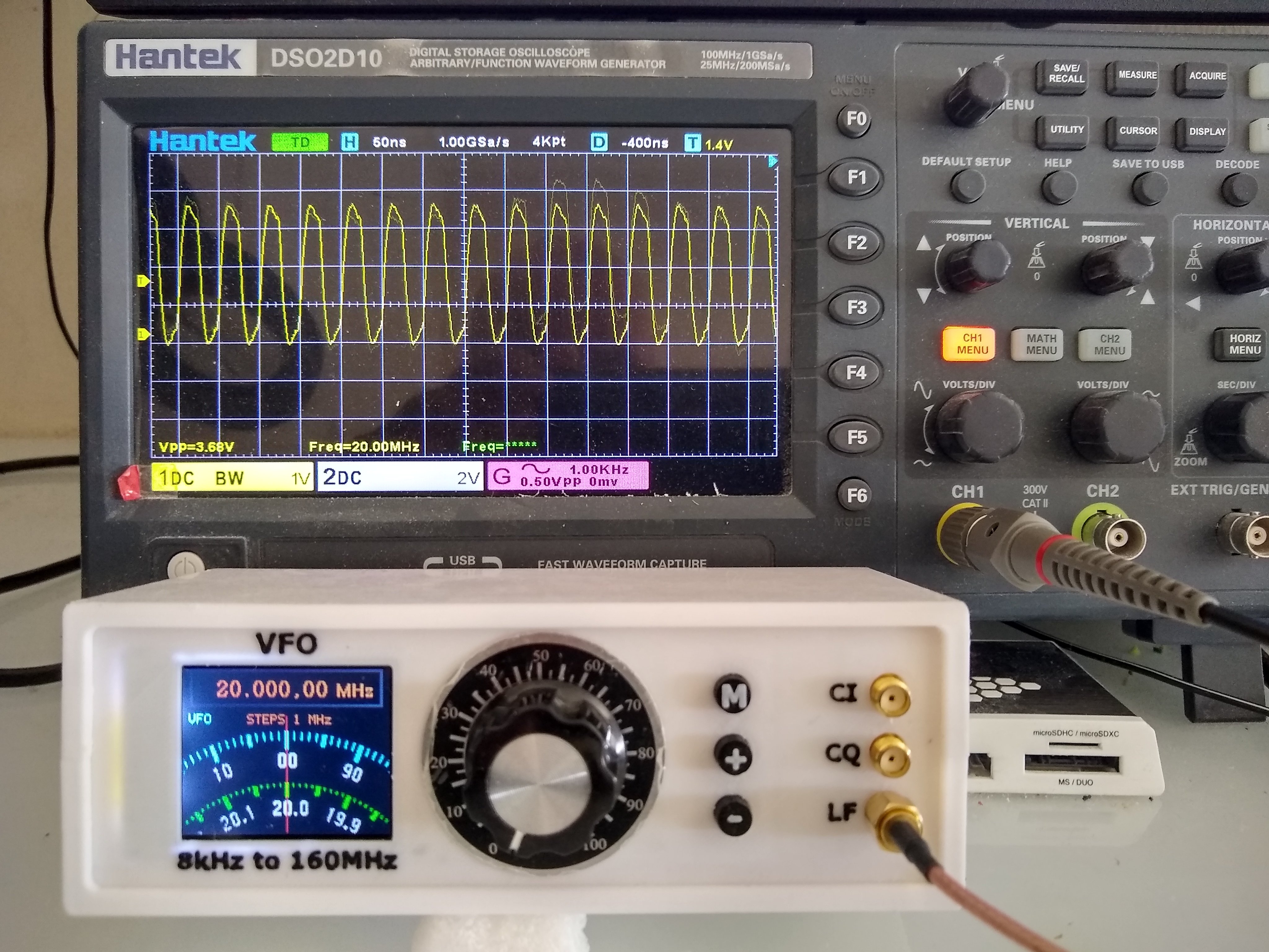 Variable Frequency Oscillator - Hackster.io