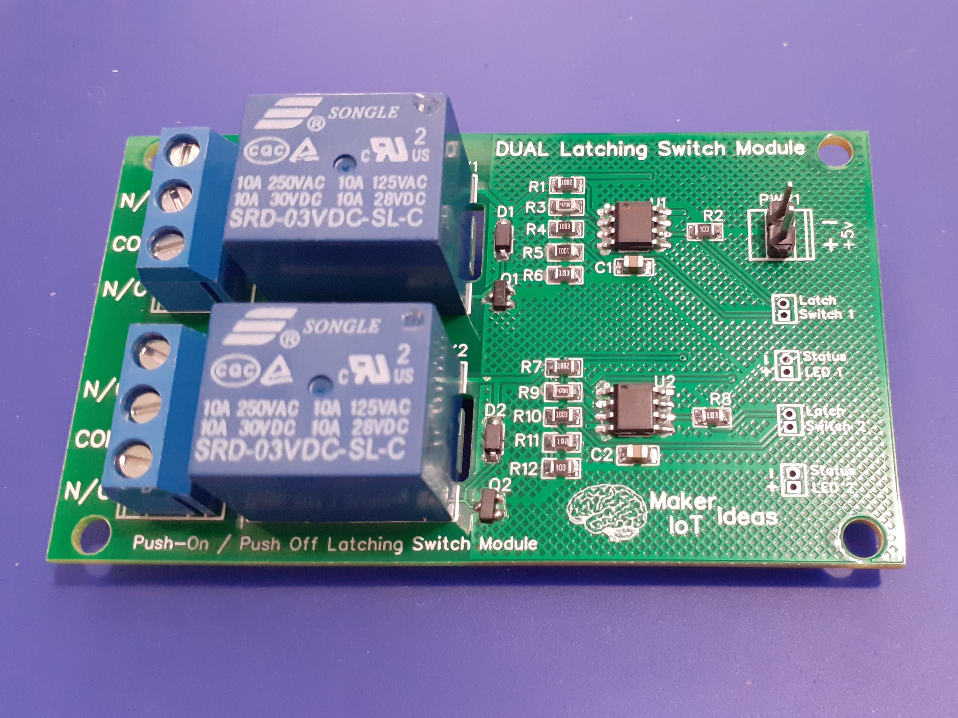 Dual Latching Switch Module Hackster.io