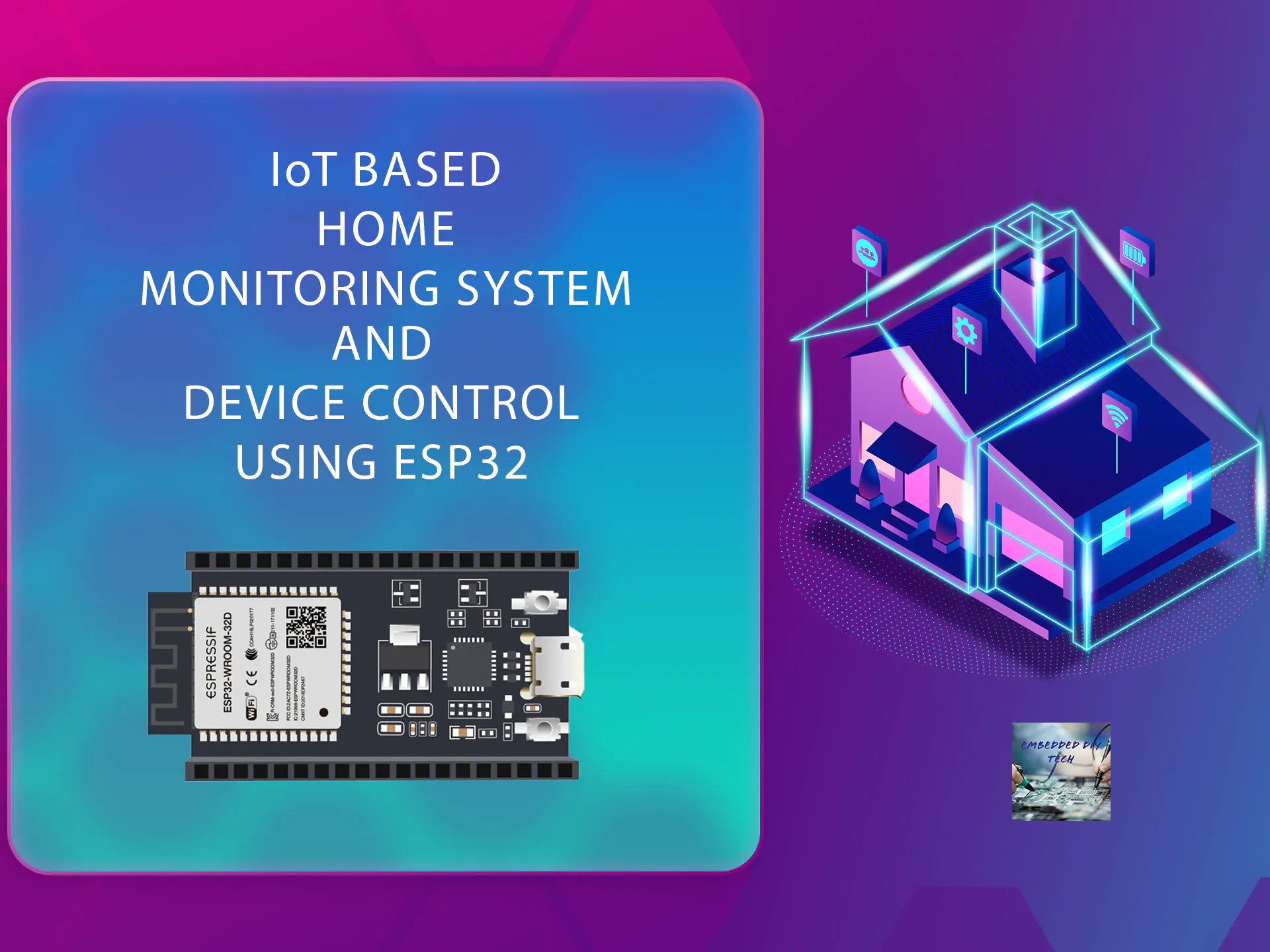 IoT Based Home Monitoring and Device Control Using Esp32 Hackster.io