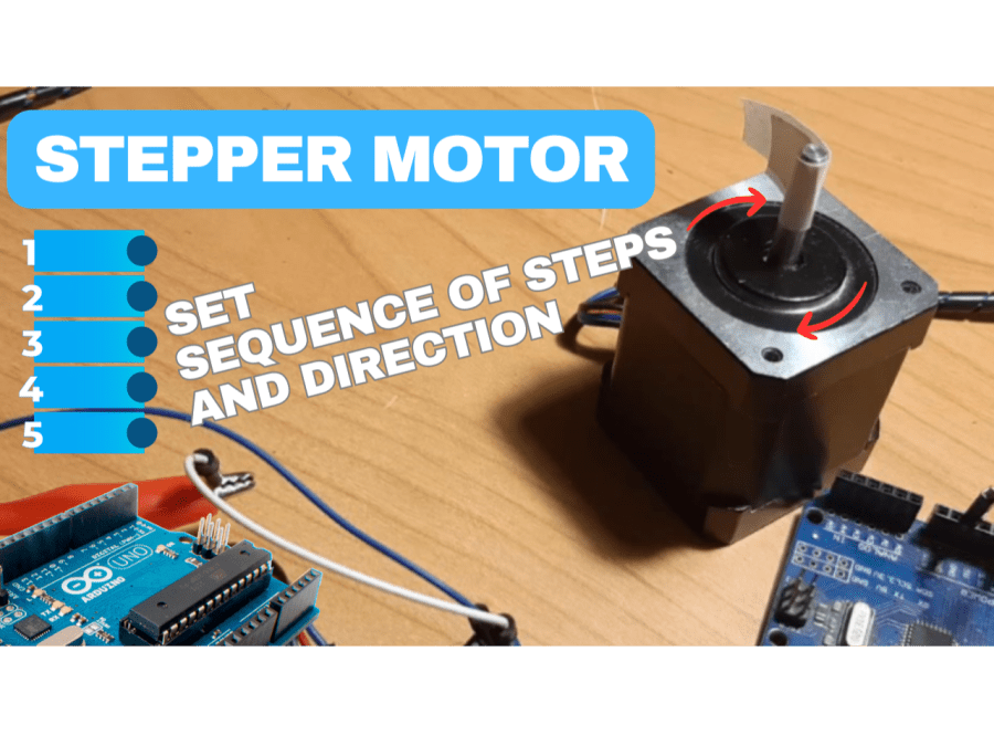 NEMA 17 Stepper Motor Set Sequence of Steps, Speed &Direction Hackster.io