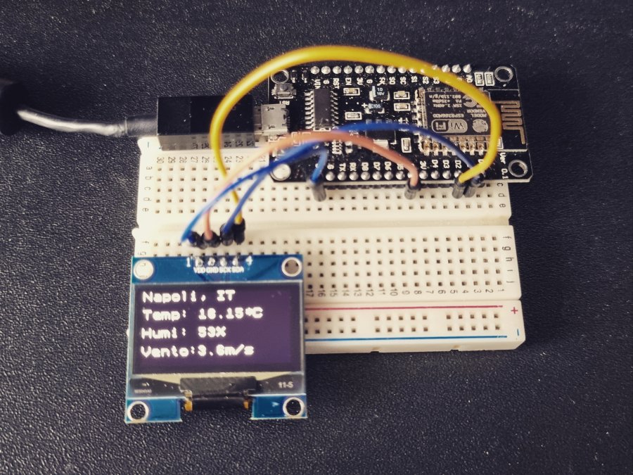 Weather Station with ESP8266 Hackster.io