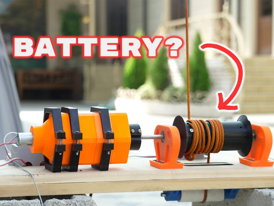 I made a Gravity Battery Hackster.io