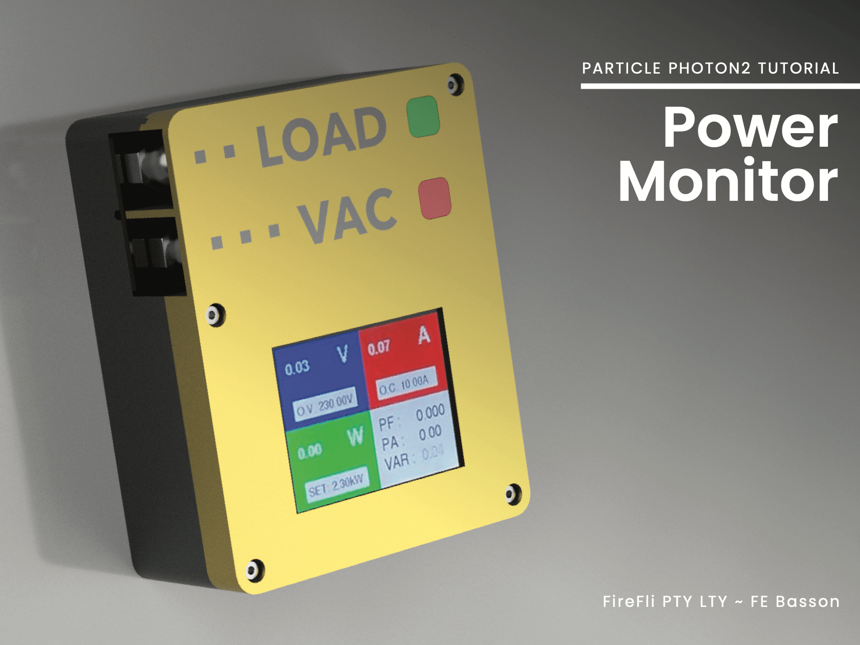 Power Meter A Particle Photon 2 tutorial Hackster.io