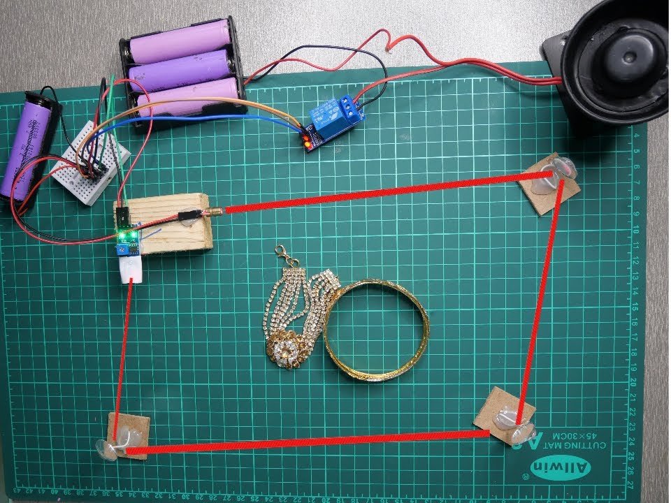 Laser Security Alarm - Hackster.io