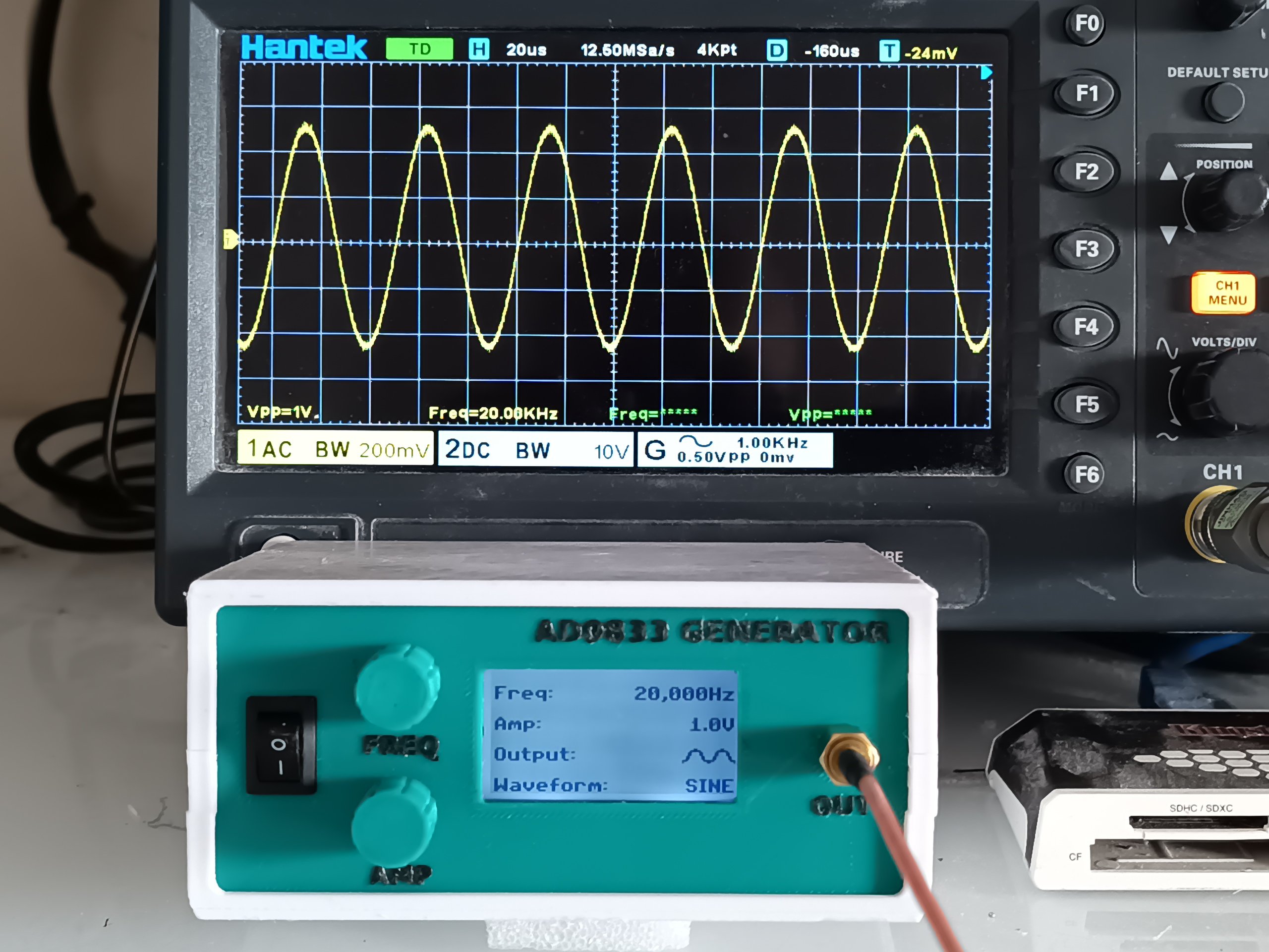 Improved AD9833 Function Generator Hackster.io