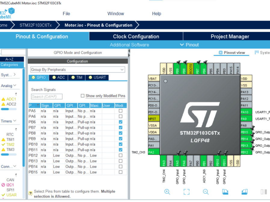 Advanced Motor Control with STM32 Hackster.io