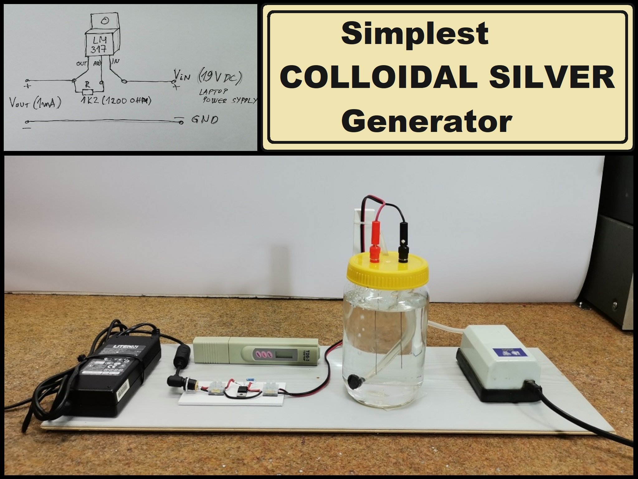 How to make Simplest Colloidal Silver Generator - Hackster.io