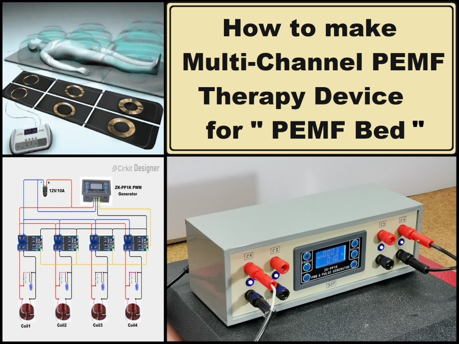 How to make Multichannel PEMF Therapy device for PEMF Bed Hackster.io