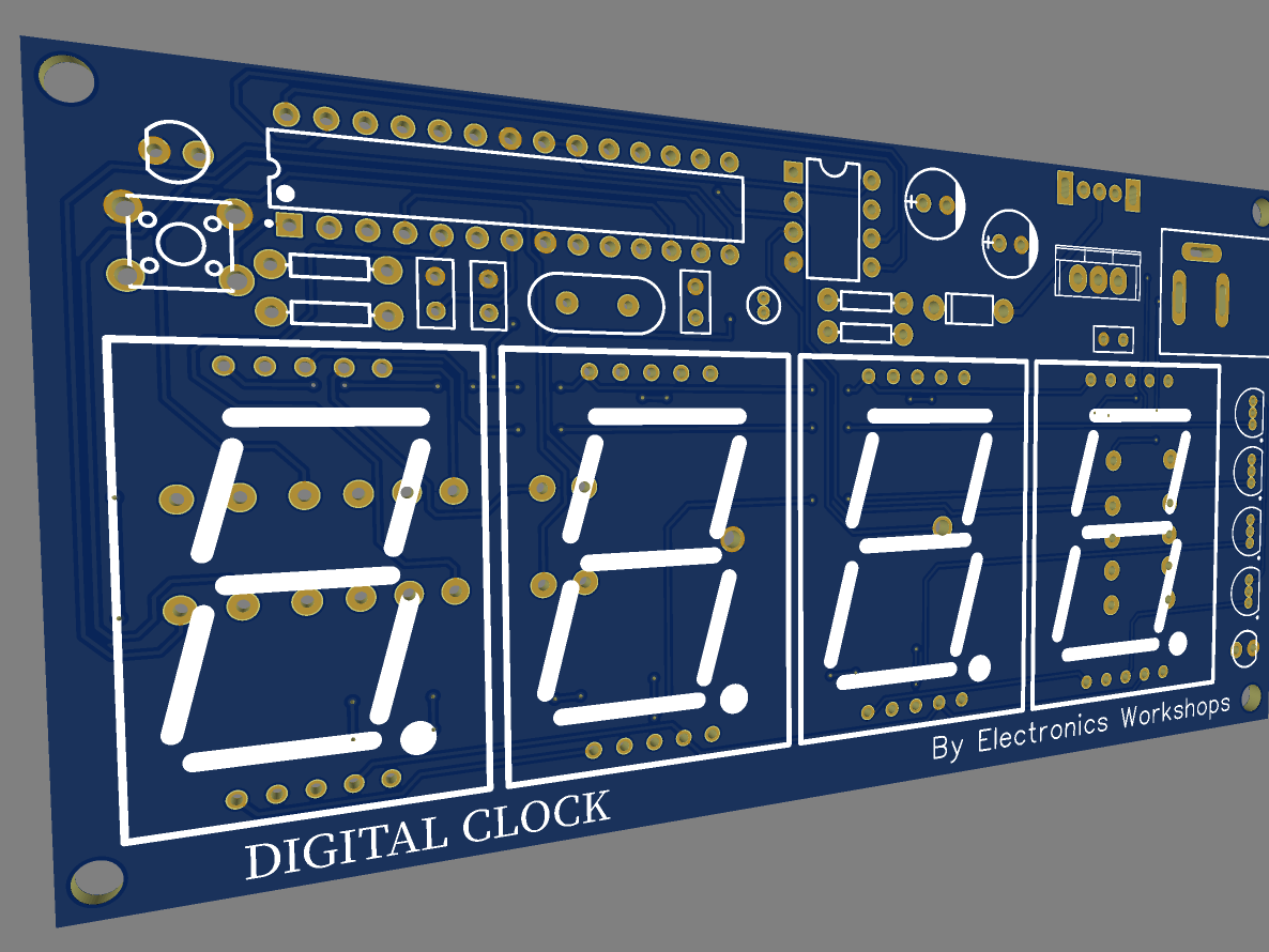 Digital Clock Using Arduino Hackster.io