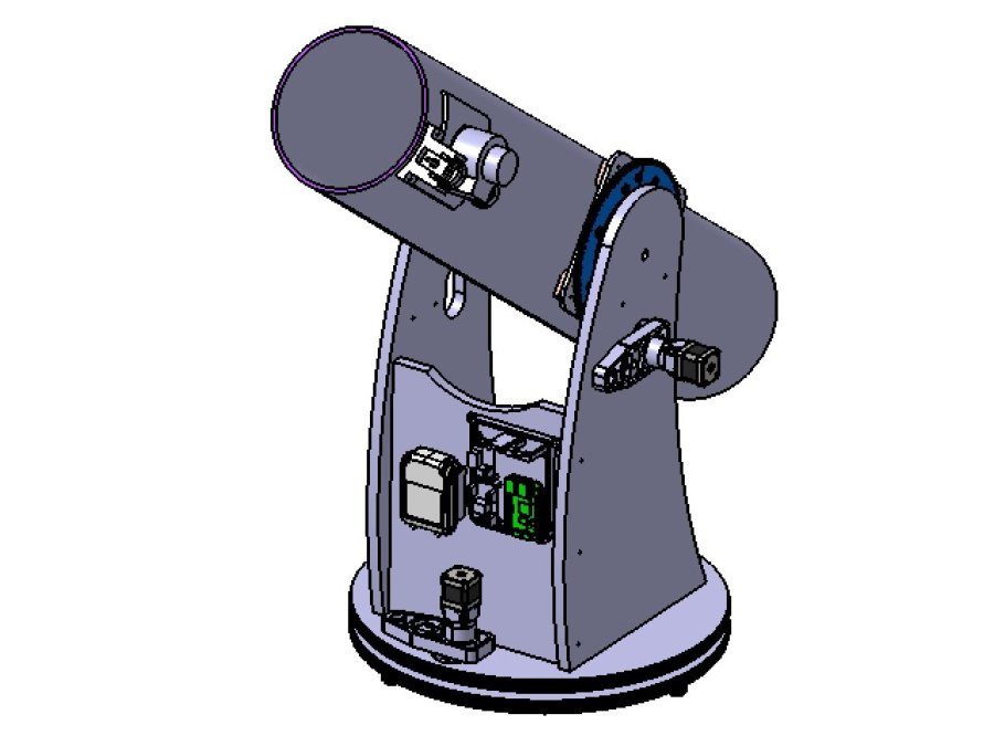Dobsonian Telescope Conversion Tracking and Positioning Hackster.io