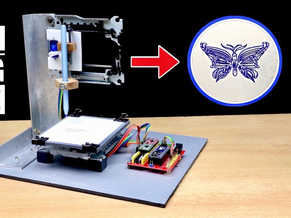 How to Make CNC Drawing Machine Hackster.io