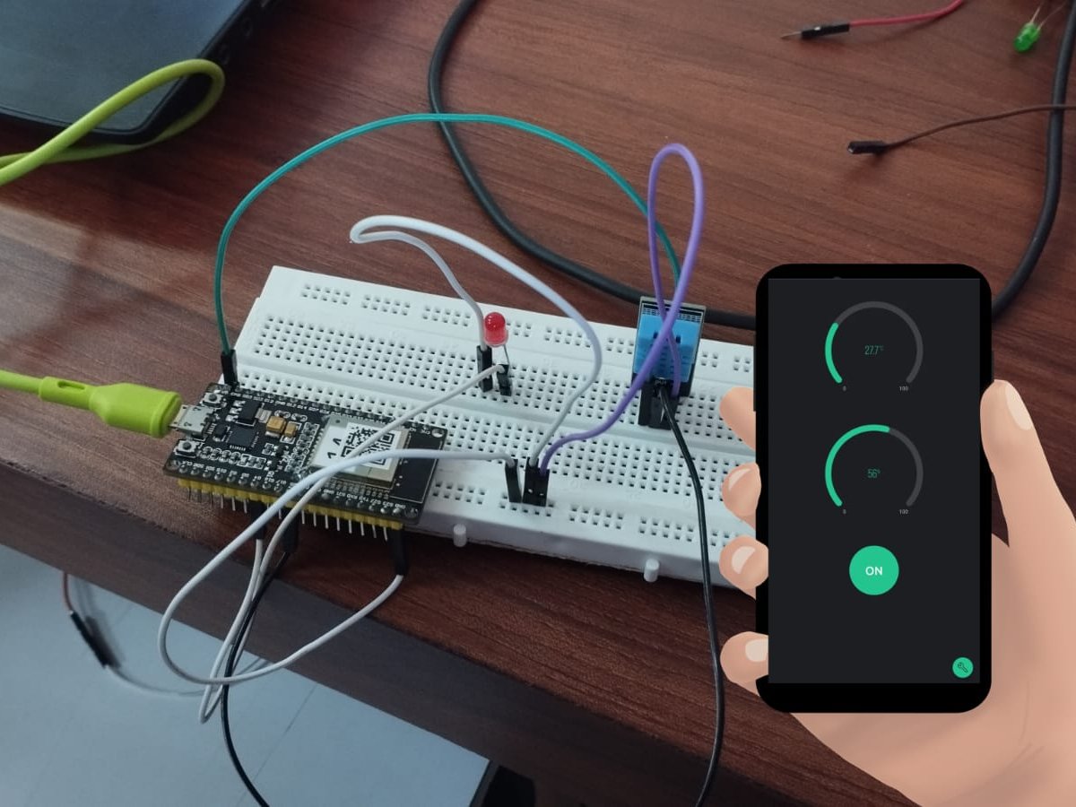 Control LED and Monitor Temperature & Humidity Using Blynk Hackster.io