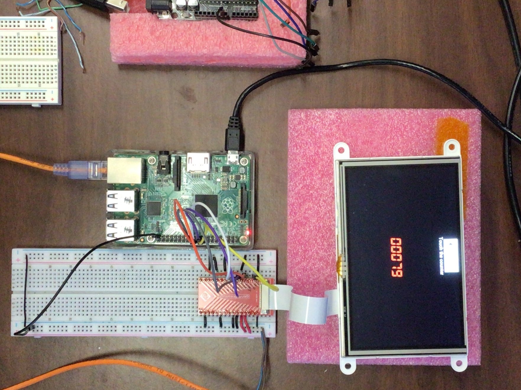 gen4FT81250T SPI display for RaspberryPi Hackster.io