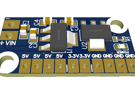 Efficient 5V & 3.3V Power Supply Circuit with AMS1117 - Hackster.io