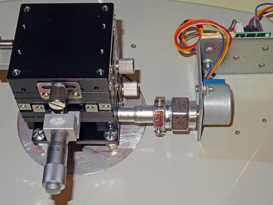 Arduino+Stepper microscope Zstage + keypress emulation Hackster.io