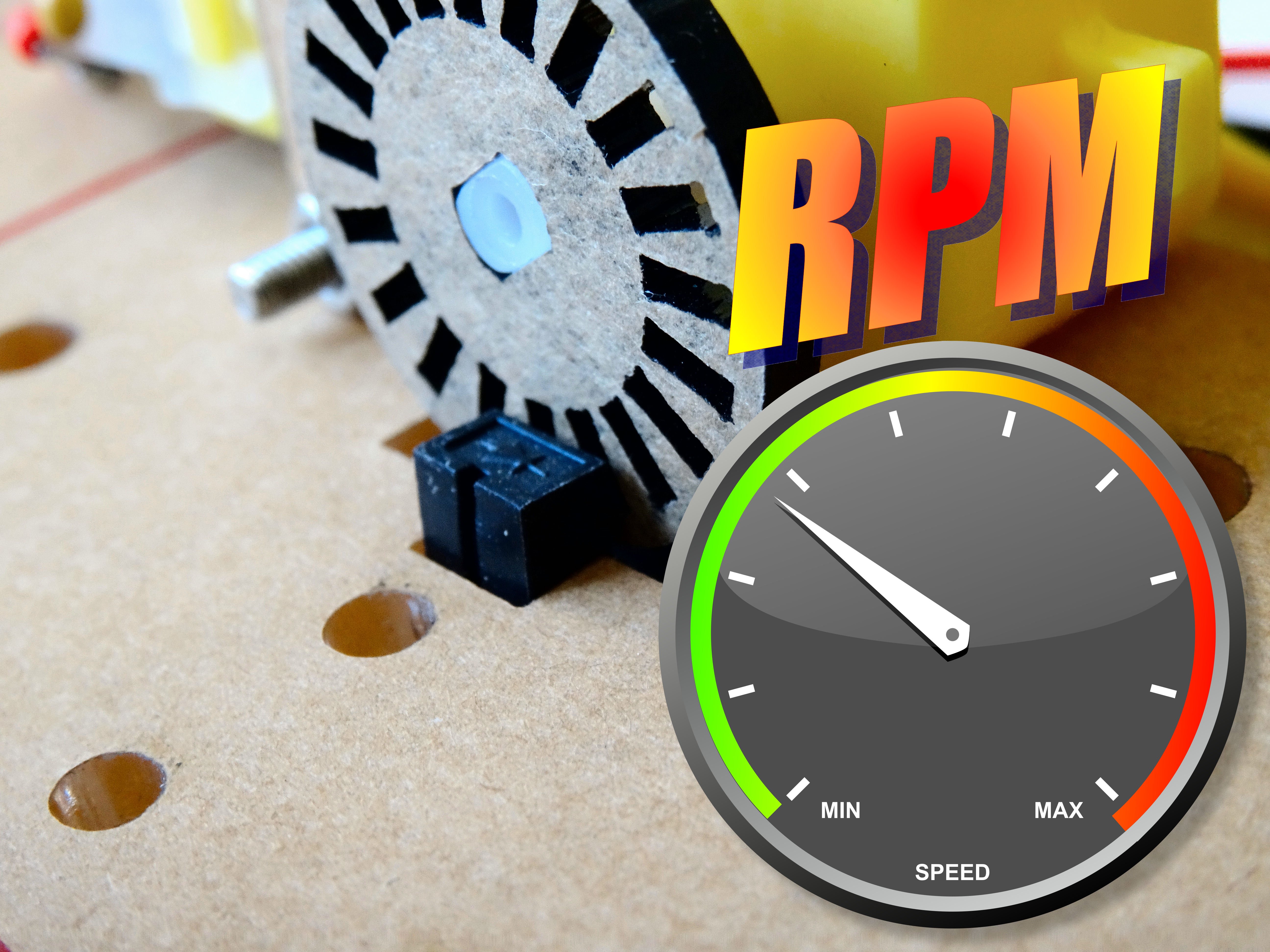 Measure motor speed (RPM) with Optocoupler and Encoder disk Hackster.io