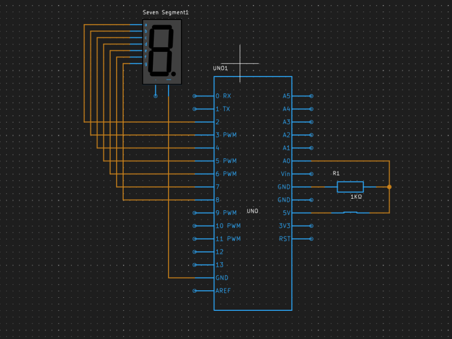 KeyControlled SevenSegment Digital Timer Simulation Hackster.io