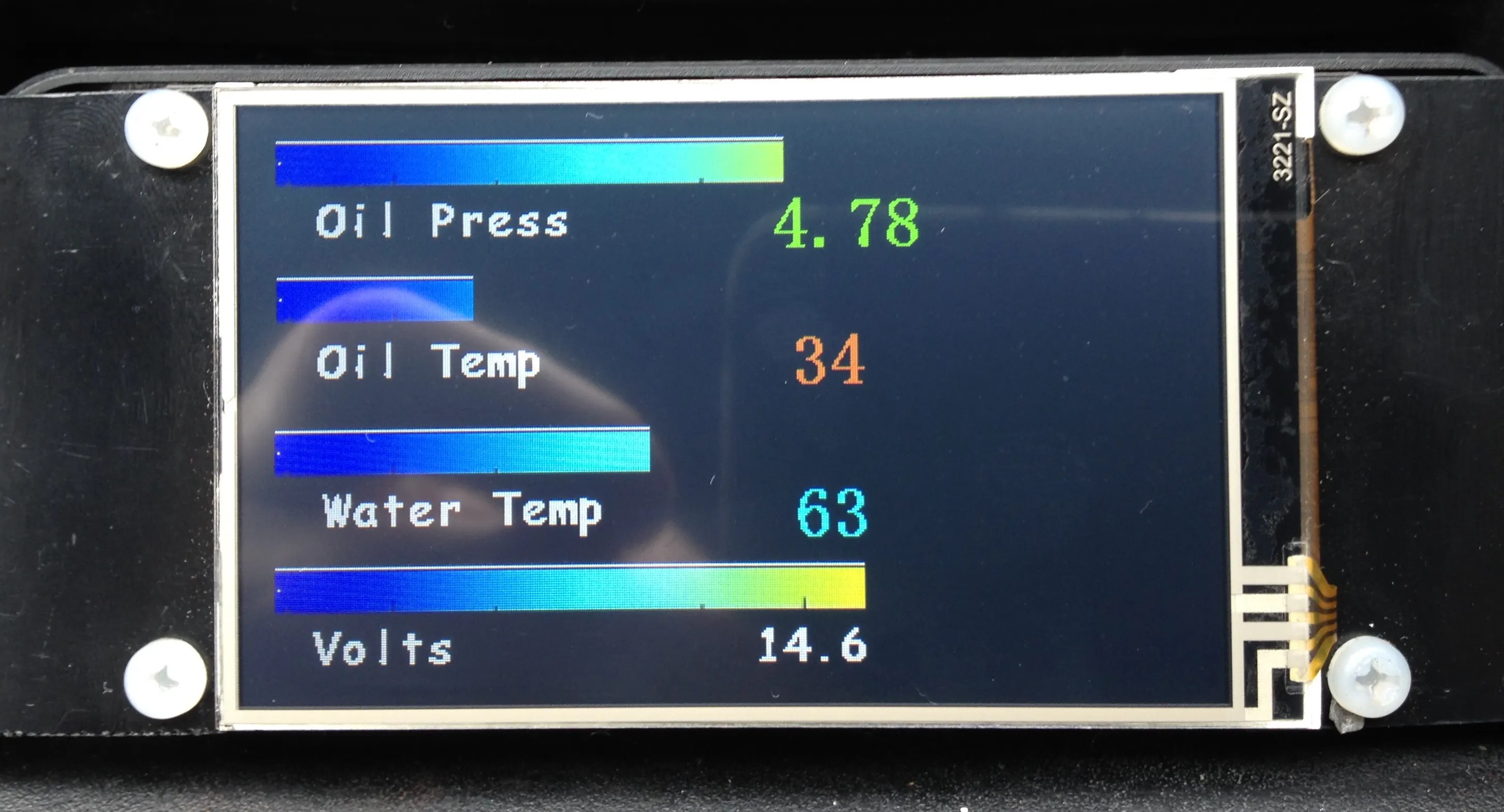 Audi A3 Engine Oil Temperature