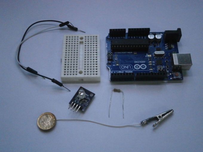Arduino Capacitive Sensor In less Than 2 Minutes Arduino Project Hub