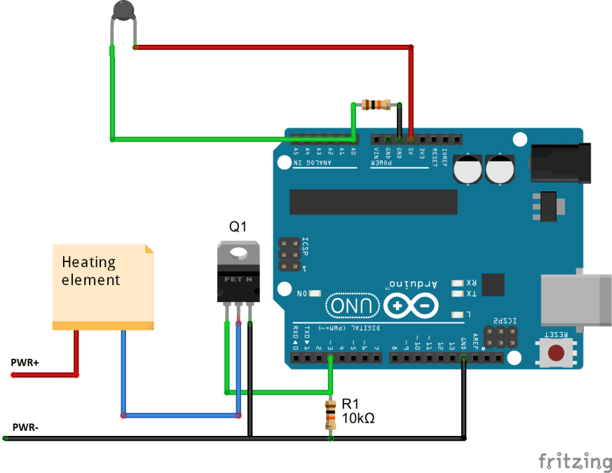 MiniThermostat Arduino Project Hub