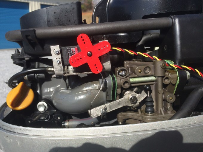 Outboard Motor Throttle Controller Trybotics