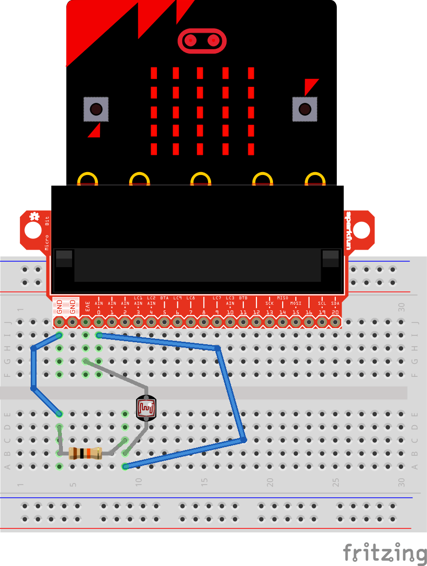 MicroBit Light Sensor Hackster.io