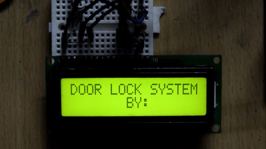 Door Lock System with Arduino Arduino Project Hub