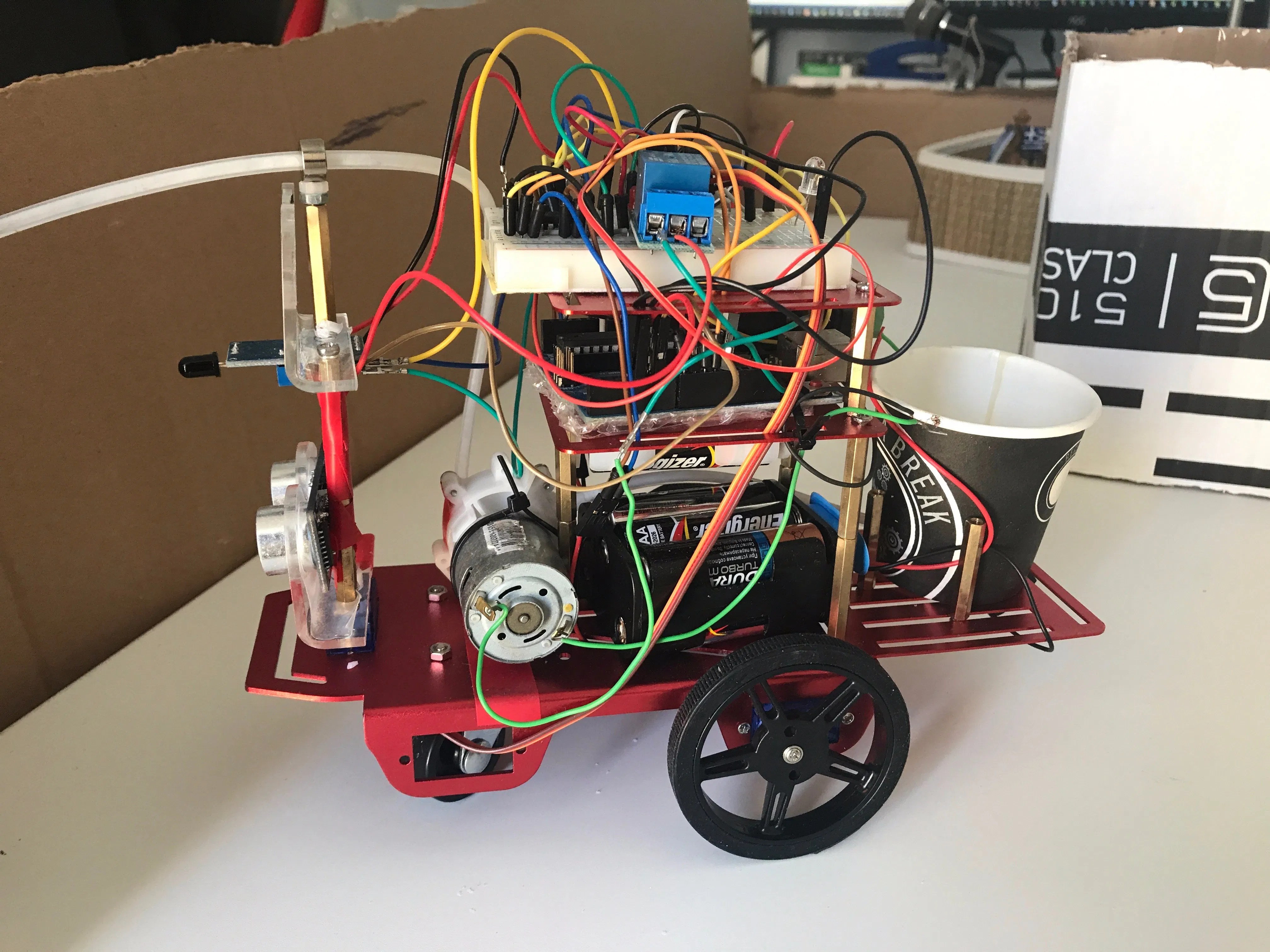 Mini Firefighter Robot Hackster.io