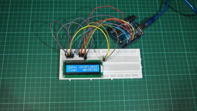 Tutorial Membuat Jam Digital Menggunakan Rtc Ds3231 Dan Lcd Karakter 16x2 Dengan Arduino Lab Elektronika coding jam digital arduino