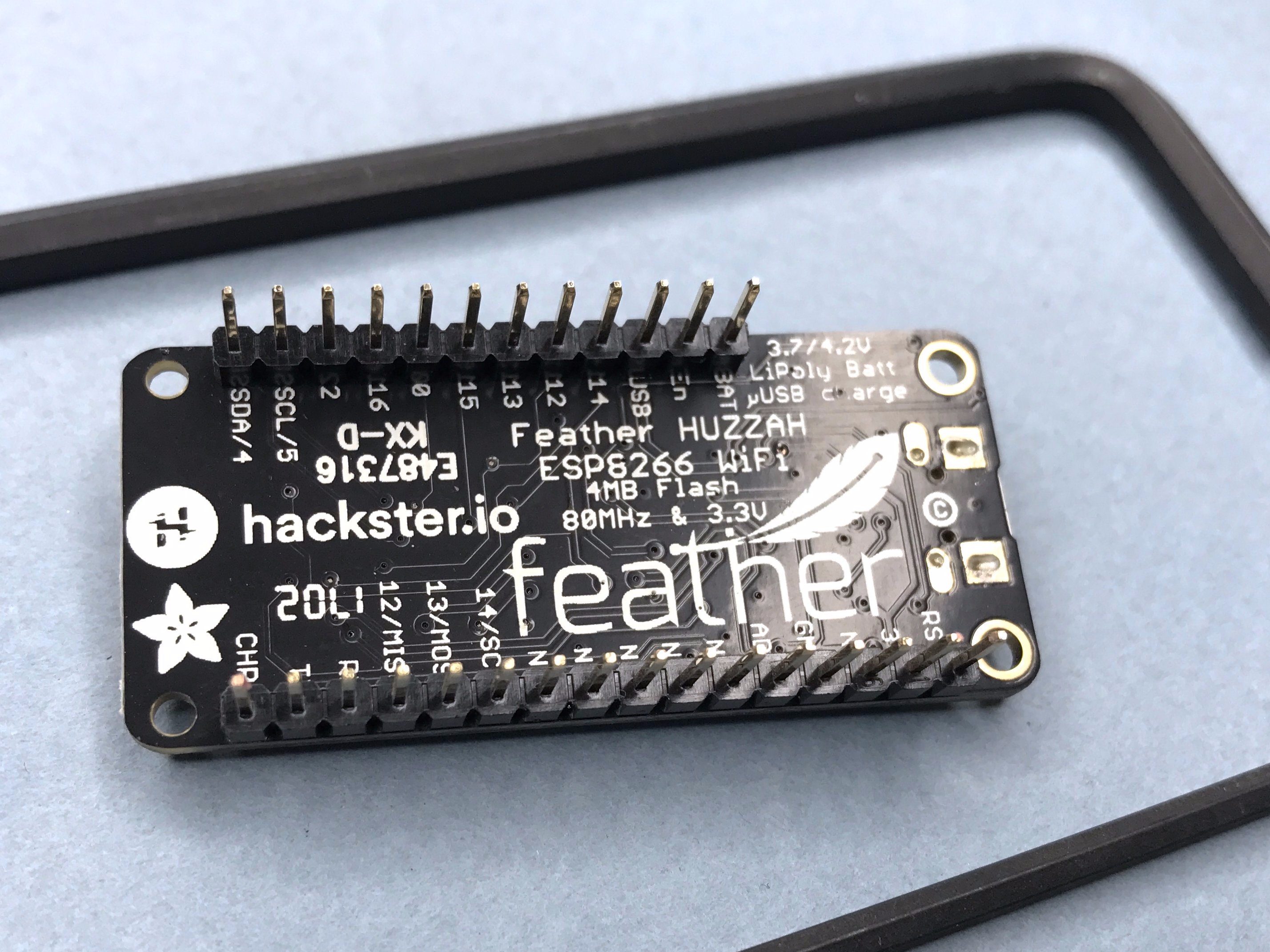 Getting Started with the Feather HUZZAH - Hackster.io