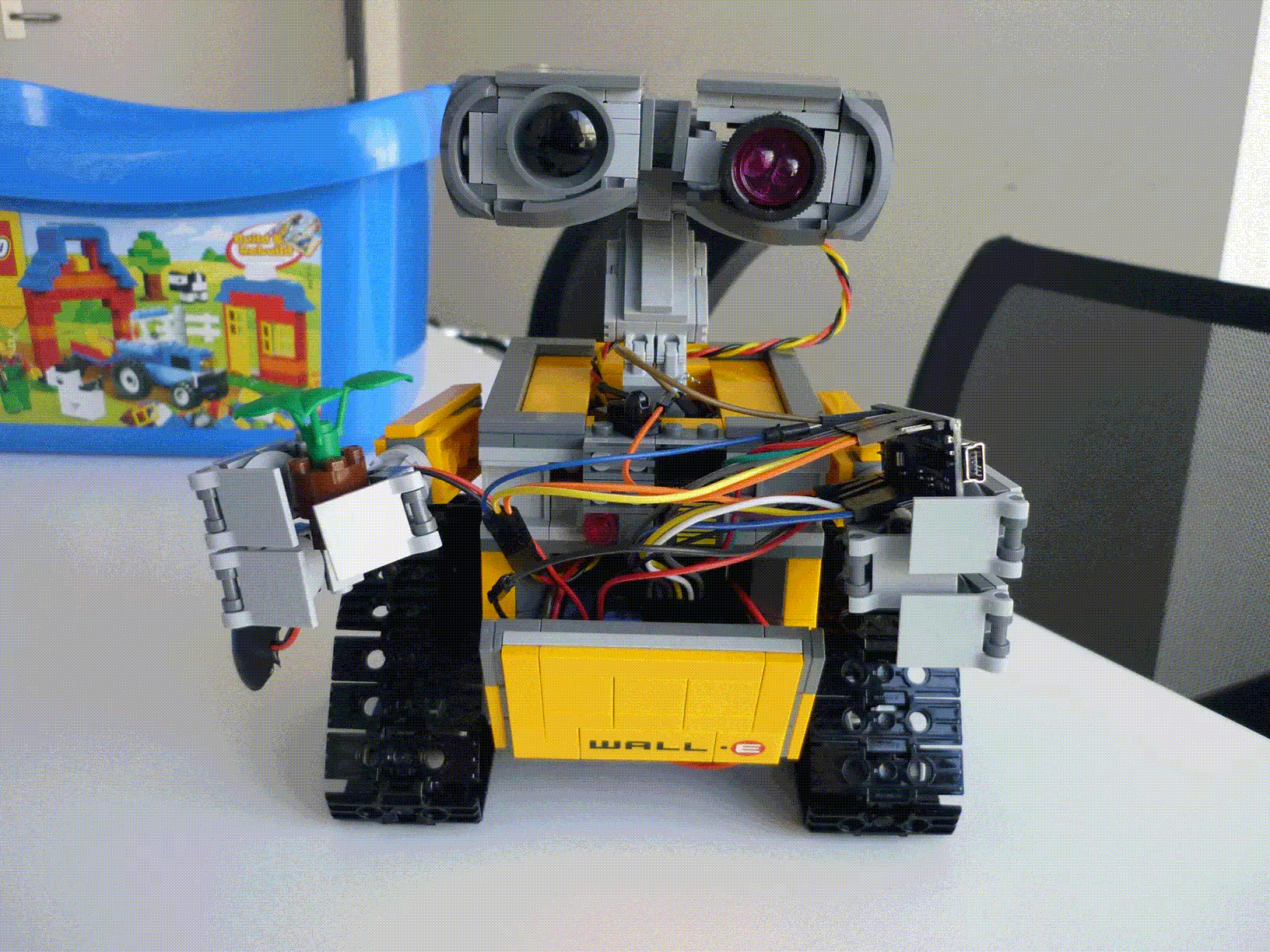 LEGO WallE with Arduino Arduino Project Hub