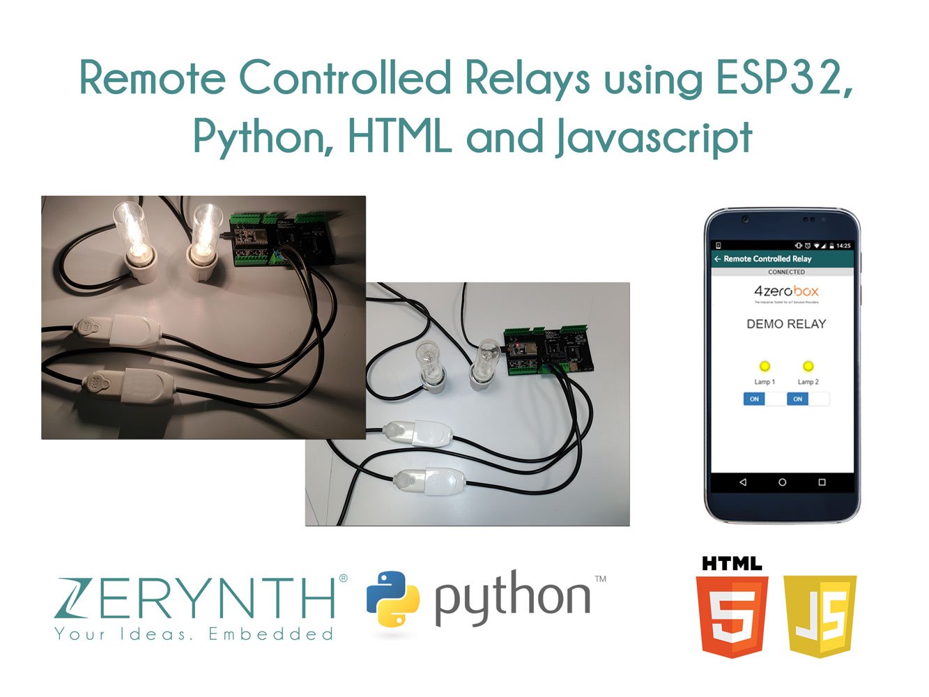 Remote Controlled Relays Using ESP32, Python And Javascript Hackster.io