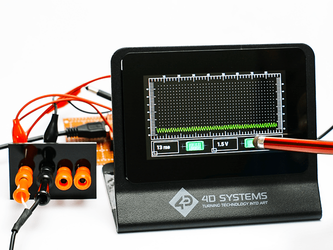 Single Trace Oscilloscope Hackster.io